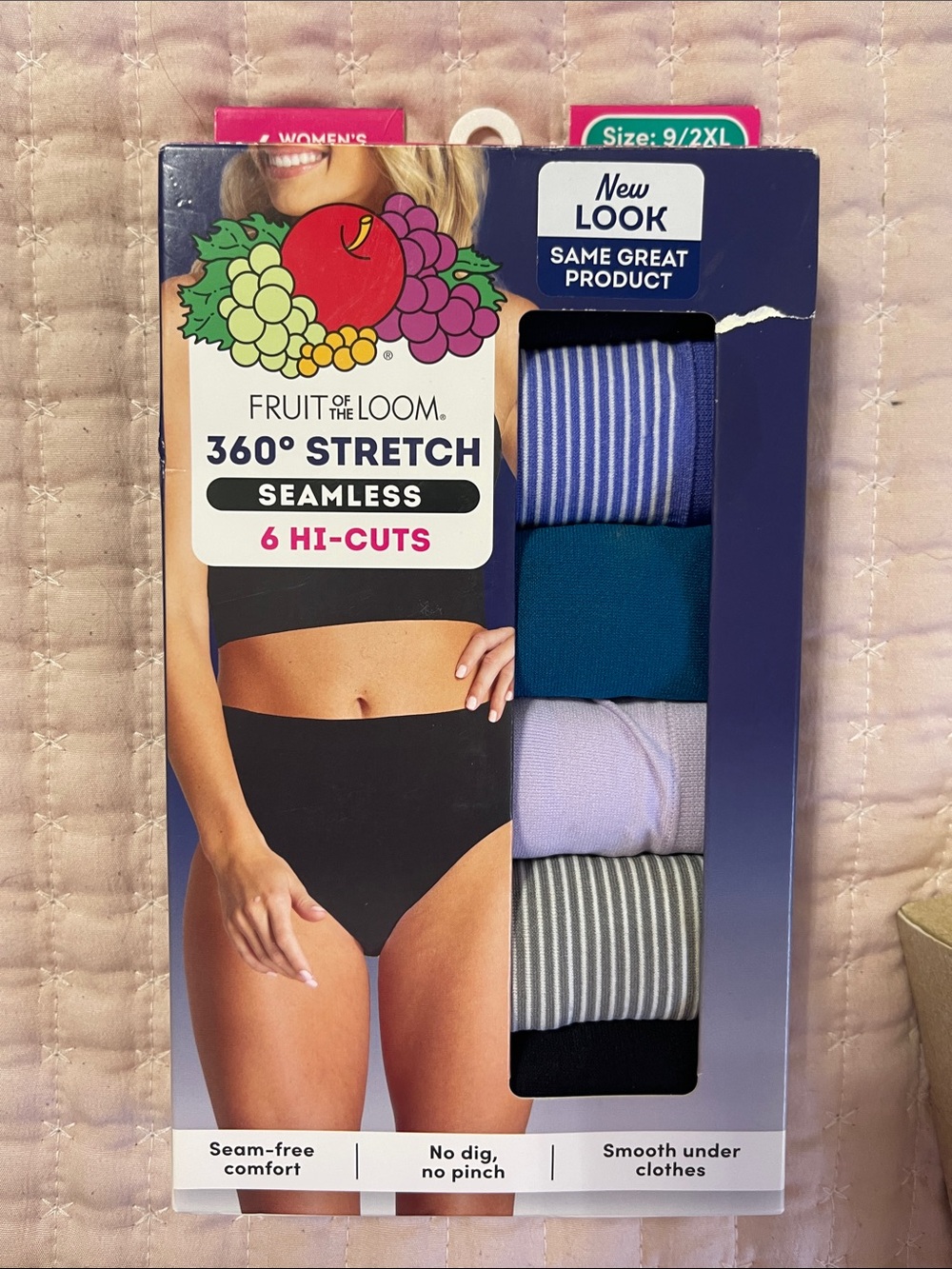 Fruit of the Loom Women ’s Briefs - Blue, Teal, Lavender, Gray, Black